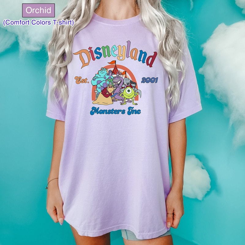 Monster Inc 2001 Disneyland Shirt, Mike And Sulley Shirt, Monsters Incs Birthday Shirt, Disney Trip Shirt, Disney Vacation Shirt.jpg