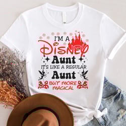 auntie gift, disney aunt shirt, gift for auntie, aunt tee, disney shirt, disney shirt for women, cute auntie shirt