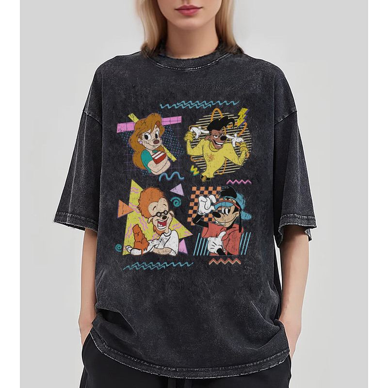 Retro 80s Minnie Mouse Unicorn Stripes Pineapples Comfort Colors Shirt, Disney Tropical Summer Washed Tee, Family Vacation, Disneyland Trip.jpg