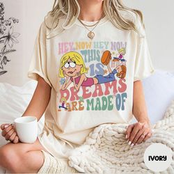Comfort Color Retro Disney Lizzie McGuire Shirt, This Is What Dreams Are Made Of, 90S Lizzie Mcguire Shirt, Disneyworld