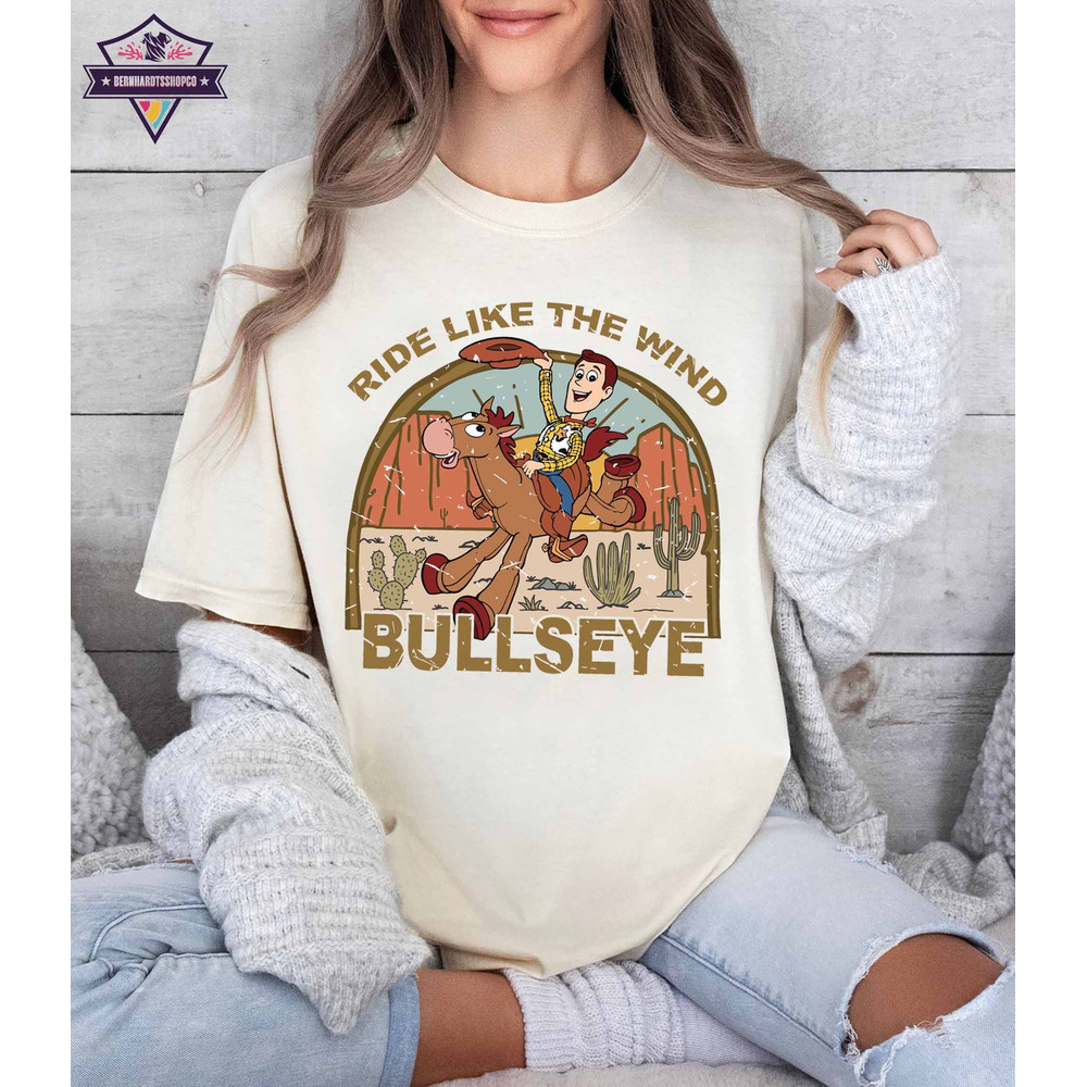 Disney Pixar Toy Story shirt, Disney Toy Story Woody and Bullseye shirt, Ride like the Wind Bullseye Shirt, Disney Pixar Shirt.jpg