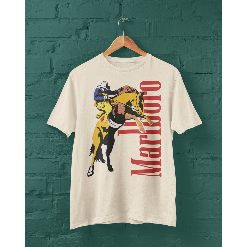 Vintage Marlboro Cowboy Wild West Shirt, Cowboy Killer Shirt, Boho Shirt, Cowboy Rodeo Tshirt, Country Music Shirt.jpg