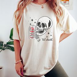 diet coke tshirt, til death diet coke shirt, diet coke lover, trendy shirt, funny diet coke skeleton shirt