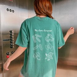 spaghetti unisex shirt, trendy tee, love language tee, gift, girly aesthetic vibes, aesthetic apparel, pasta lover shirt