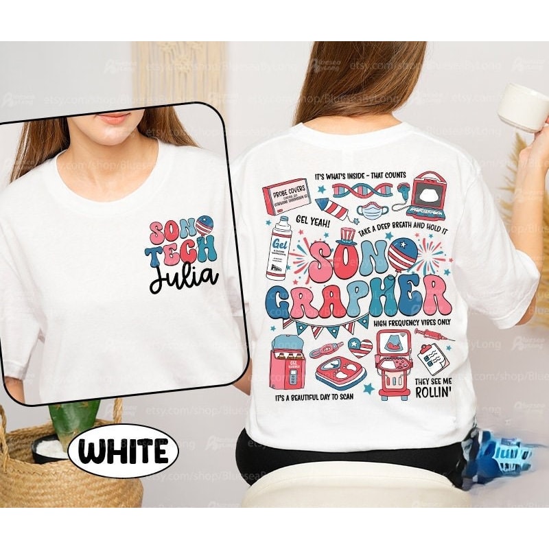 Sonographer Fourth July Shirt Ultrasound 4th July Sono Tech Technologist Radiology Tech Sweatshirt Rdms Sonography Tech Student Graduation.jpg