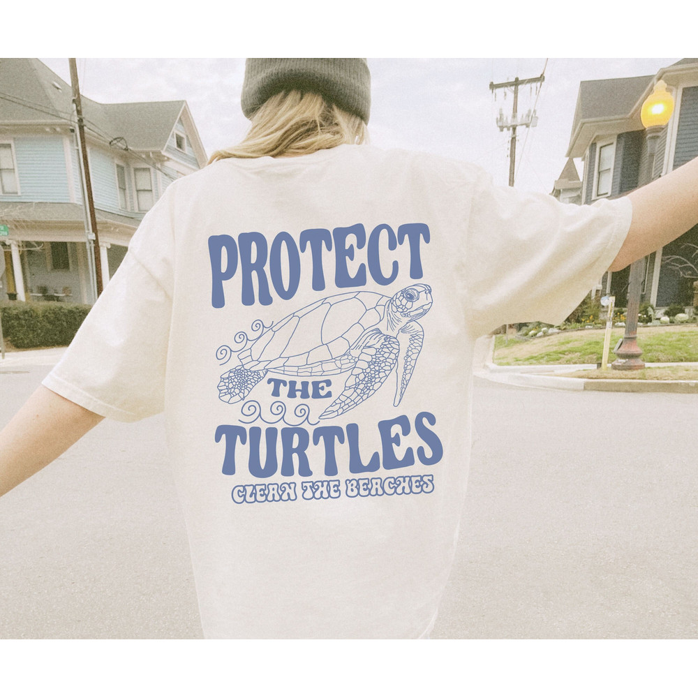 Turtle Lover Comfort Colors Shirt Protect The Turtles Marine Conservation Ocean Sea Lover Tshirt Wildlife conservation Gift For Scuba diving.jpg