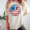 USA Flag Smiley Face TShirt, Red White and Blue Shirt, Retro 4th of July Graphic Tee, Independence Day USA Shirt, Patriotic Tee, America Tee.jpg