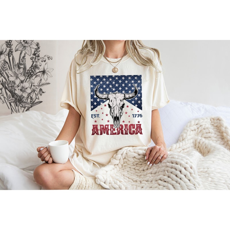 Western 4th of July Shirt, 4th of July Shirt, Fourth Of July, Country 4th of July, USA Shirt, America Shirt, Cowboy Shirt, Patriotic T Shirt.jpg