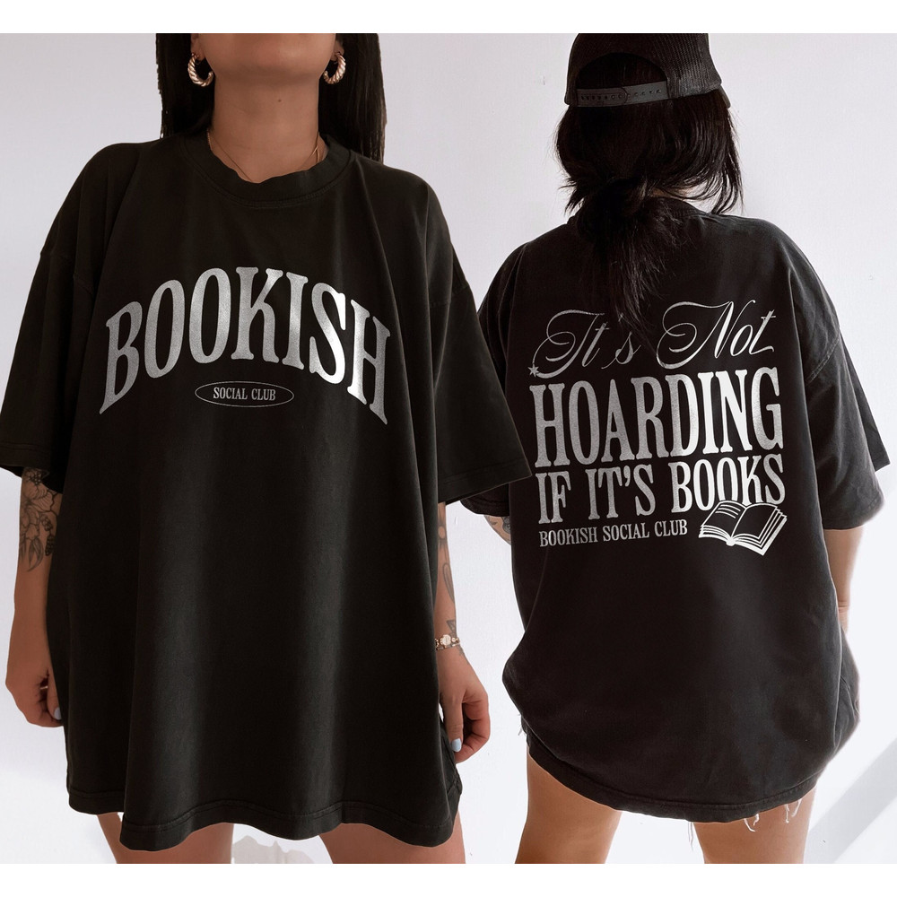 Bookish Comfort Colors Shirt  Book Lover T-Shirt Retro Reader Tee Born To Read Bookish Quote Gift For Reader Book Club T-Shirt Read More.jpg