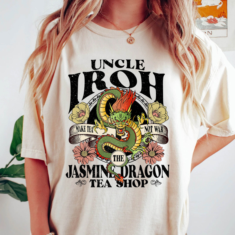 Avatar The Last Airbinder 2024 Shirt, Vintage Retro Uncle Iroh's Jasmine Dragon Tea Shirt.jpg