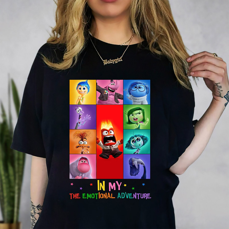 Disney Inside Out 2 Characters In My Emotional Adventure Shirt, Inside out 2 Shirt, Mental Health shirt, Inclusion Shirt, Speech Therapy.jpg