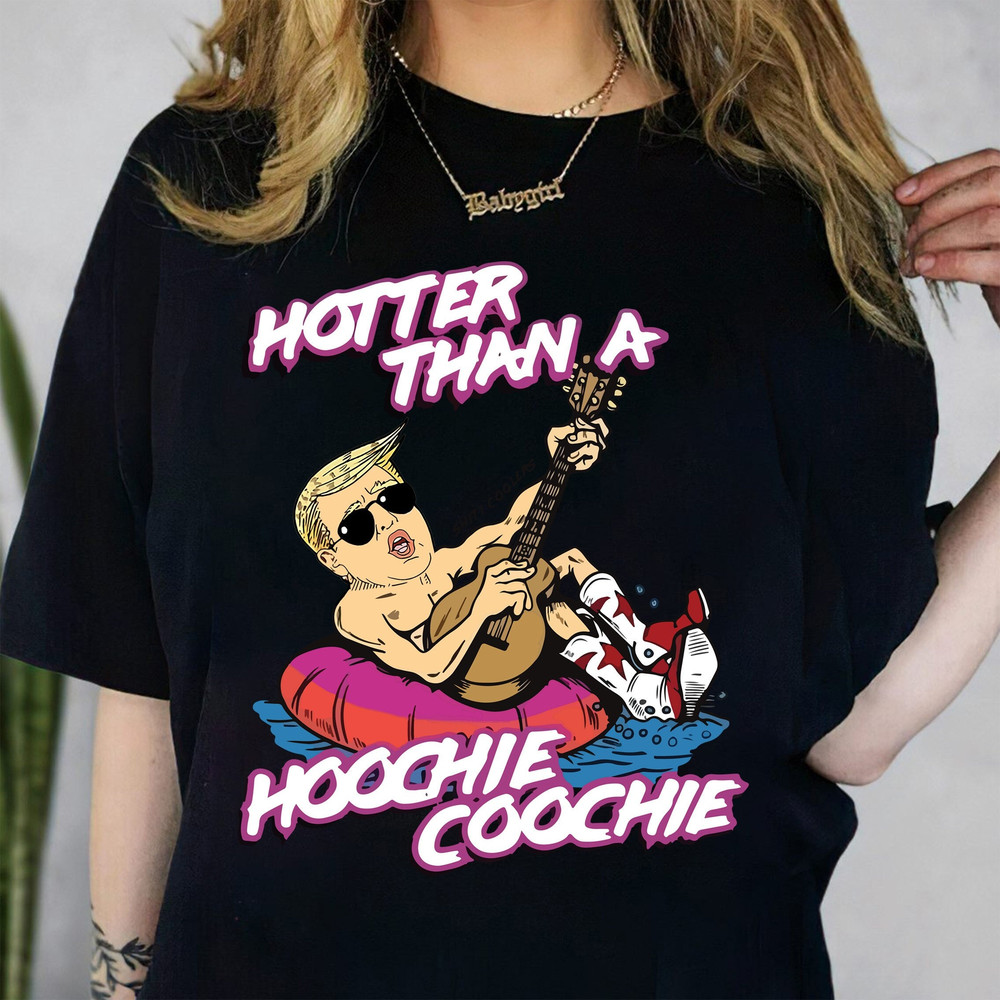 Donald Trump Summer Vibe Hotter Than A Hoochie Coochie Shirt, Trump 2024 Tee, Hotter Than A Hoochie Shirt, 2024 Election Shirt,America Shirt.jpg