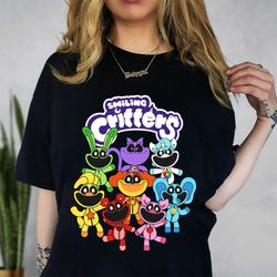 poppy playtime chapter 3 smiling critters catnap shirt, game shirt, horror game shirt