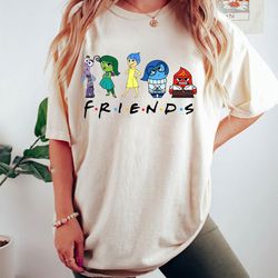 inside out friends shirt, inside out shirt, inside out characters, its okay to feel all the feels shirt, joy sadness fea