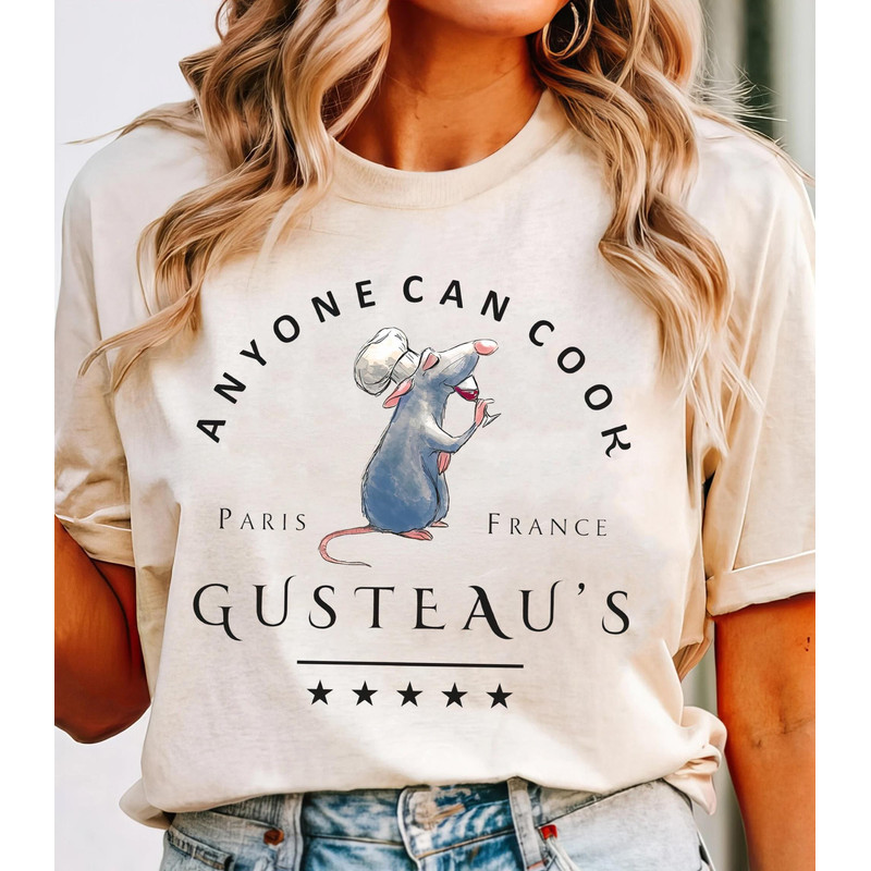 Disney Ratatouille Anyone Can Cook Shirt, Disney Remy Anyone Can Cook Sweatshirt, Little Cheft Tee, Funny Magic Kingdom, Disney Family Trip.jpg