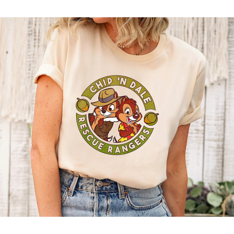 Vintage Disney Chip And Dale Shirt, Chip And Dale Rescue Rangers T-shirt, Retro Chip And Dale Tee, Funny Magic Kingdom, Disney Family Trip.jpg