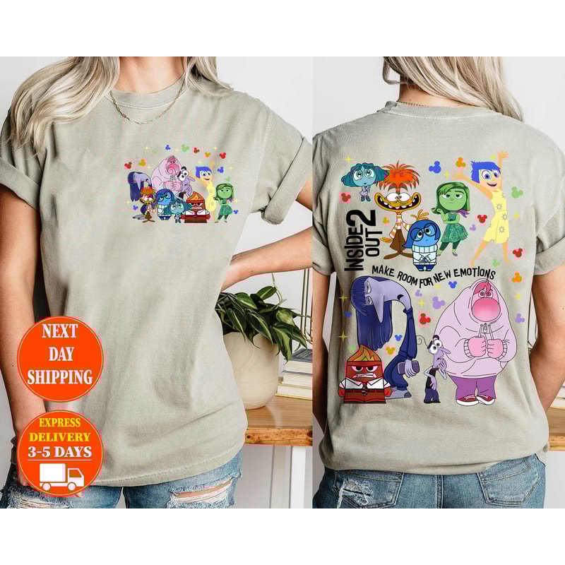 Inside Out 2 shirt, It's Okay To Feel All The Feels Inside Out Shirts, Inside Out Make Room For New Emotions shirt, Inside Out Family Party.jpg