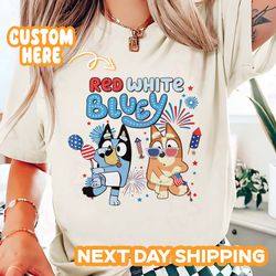 red white blue dog family shirt, 4th of july sweatshirt, fourth of july shirt, american flag shirt, funny gift for kid