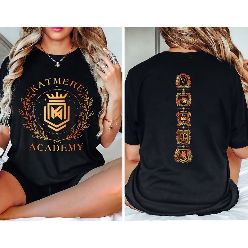 Katmere Academy inspired Shirt, Tracy Wolff Crave Series Shirt, Vampire Shirt, Crave Series Tee, Romance Reader Shirt, Bookish Gift.jpg