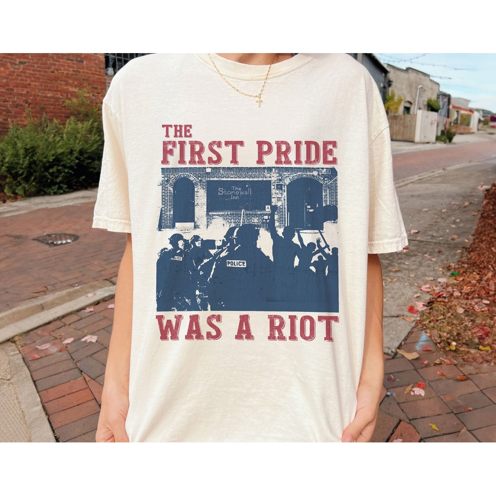 The First Pride Was a Riot Queer Riot Queer Liberation Png, Queer Punk, Be Gay Do Crime Subtle Pride Png, Queer Liberation Png.jpg