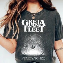 graphic greta van fleet starcatcher world tour 2024 shirt, rock band greta van fleet shirt, greta van fleet shirt