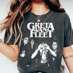 greta van fleet shirt, graphic greta van fleet starcatcher world tour 2024 shirt, rock band greta van fleet shirt, gift