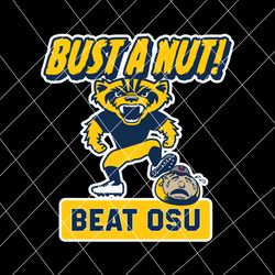 Bust A Nut Beat OSU Ohio State SVG
