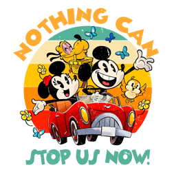 nothing can stop us now mickey minnie png