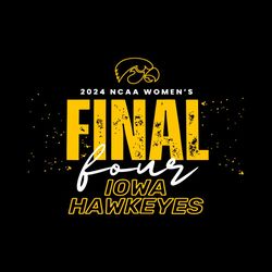 Iowa Hawkeyes Final Four 2024 NCAA Womens SVG