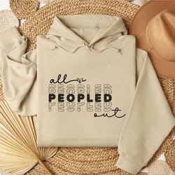 all peopled out svg png, nope not today