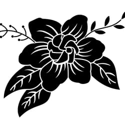 flower for silhouette