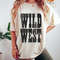 Wild West Oversized TShirt, Cross Country Road Trip Tee, Comfort Colors Tshirt, Country Concert Outfit, Comfort Colors Western Shirt.jpg