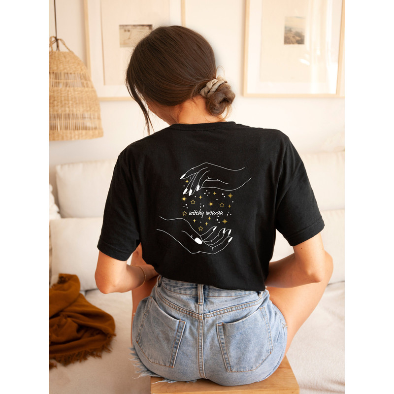 Witchy Woman Shirt, Witchy Shirt, Feminism Shirt, Empower Women Shirt, Girl Power Shirt, Fairy Shirt, Occult Shirt, Witchy Clothing.jpg