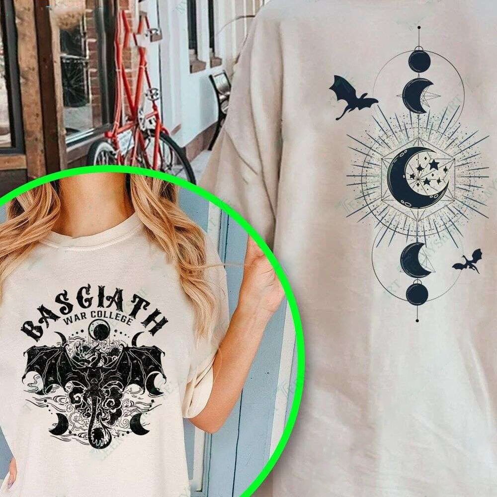 Basgiath War College Bookish Shirt Fourth Wing Dragon Rider & Rebecca Yarros Themed.jpg