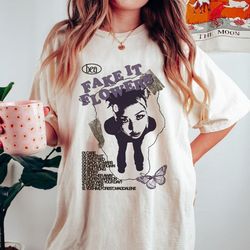 beabadoobee unisex t-shirt, fake it flowers album, music graphic tee
