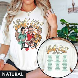 blink 182 2sided shirt, blink 182 t shirt, blink 182 tee