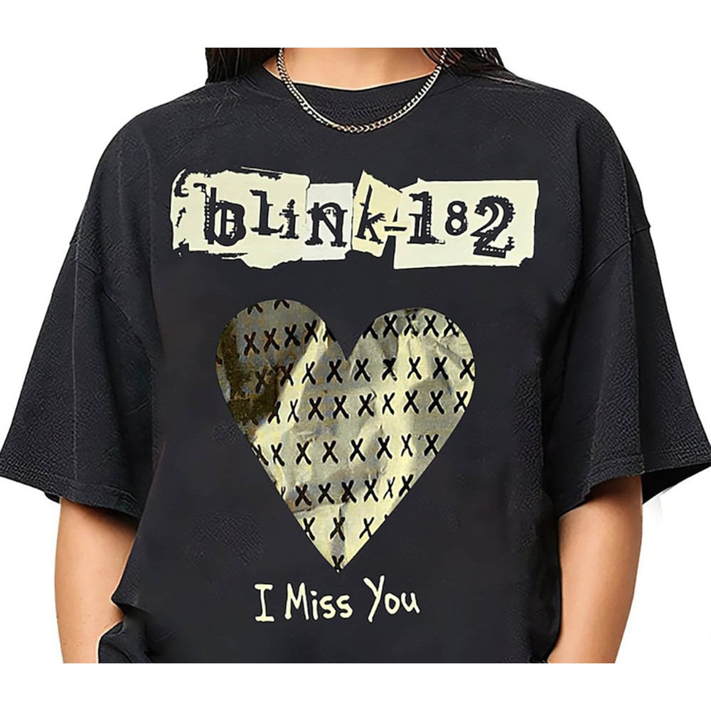 Blink 182 The World Tour 2023-2024 Shirt, Blink 182 Rock n' Roll T Shirt, Blink 182 Shirt, Retro Vintage Shirt, Gift for Fan.jpg