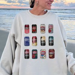 dr pepper soda trendy shirt, coke soda shirt, enjoy drinking sweatshirt