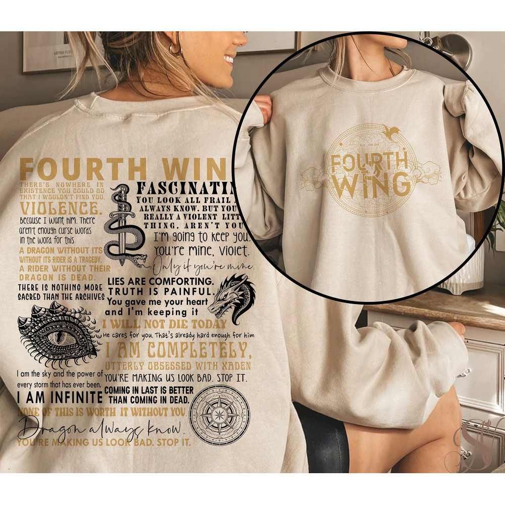 Fourth Wing Shirt, Rebecca Yoros Tee, Basgiath War College Shirt, Fourth Wing Shirt Dragon Rider Shirt, Bookish Shirt.jpg