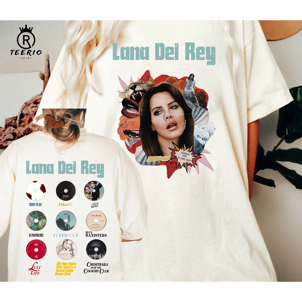 Lana Del Rey Vintage Style Unisex T-Shirt, Lana Del Rey Album Shirt, Lana Del Rey Homage Shirt, Lana Del Rey Vintage Shirt.jpg