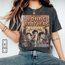 retro comic jonas brothers the eras tour shirt,joe jonas shirt, nick jonas homage tshirt