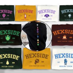 The Owl House Characters Double-sided Sweatshirt, Hexside School Of Magic Shirt, Owl House Friends Shirt