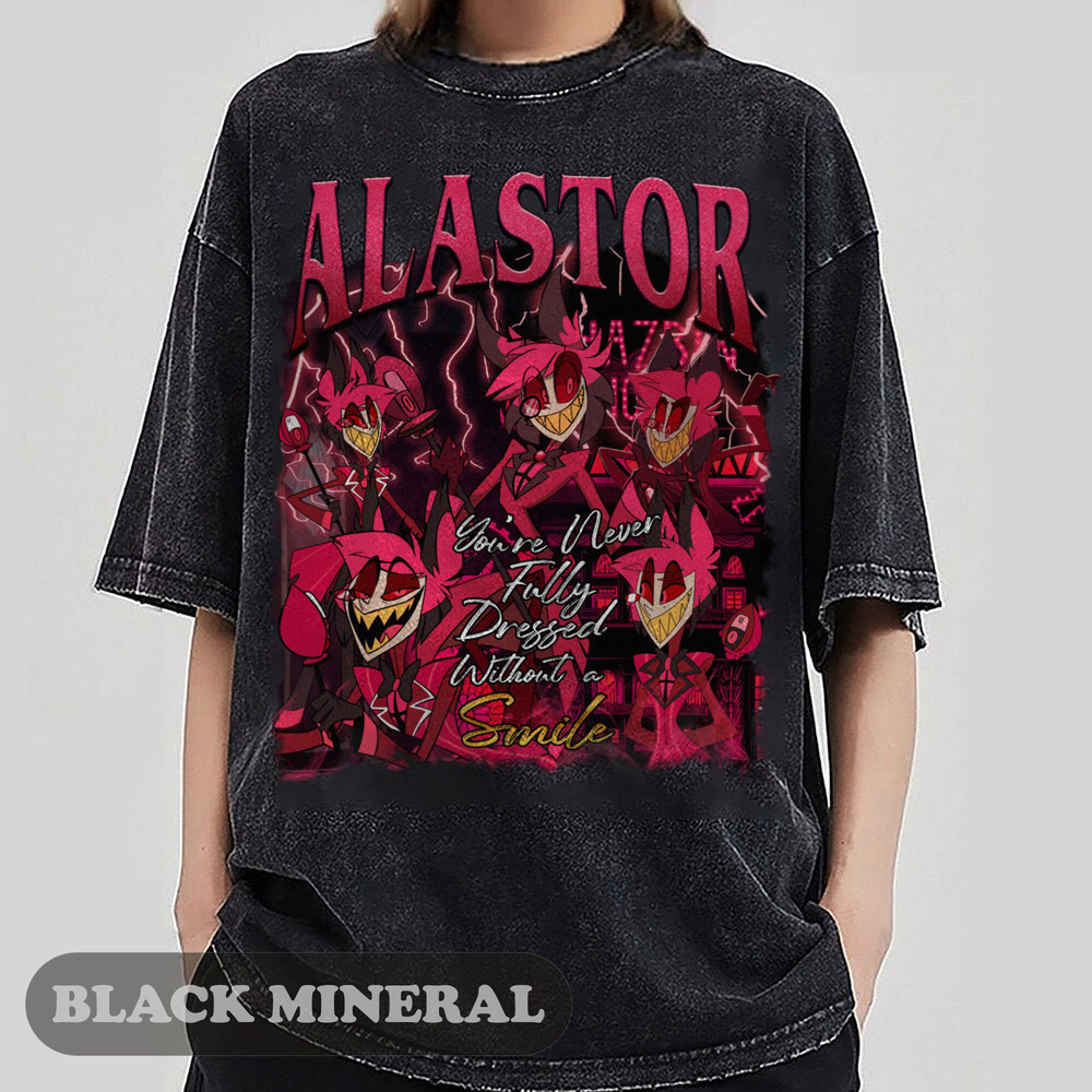 Alastor Hazbin Hotel Shirt, Hazbin Hotel Fan Shirt, Hazbin Hotel Movie Shirt, Alastor Unisex T-shirt Sweatshirt Hoodie.jpg