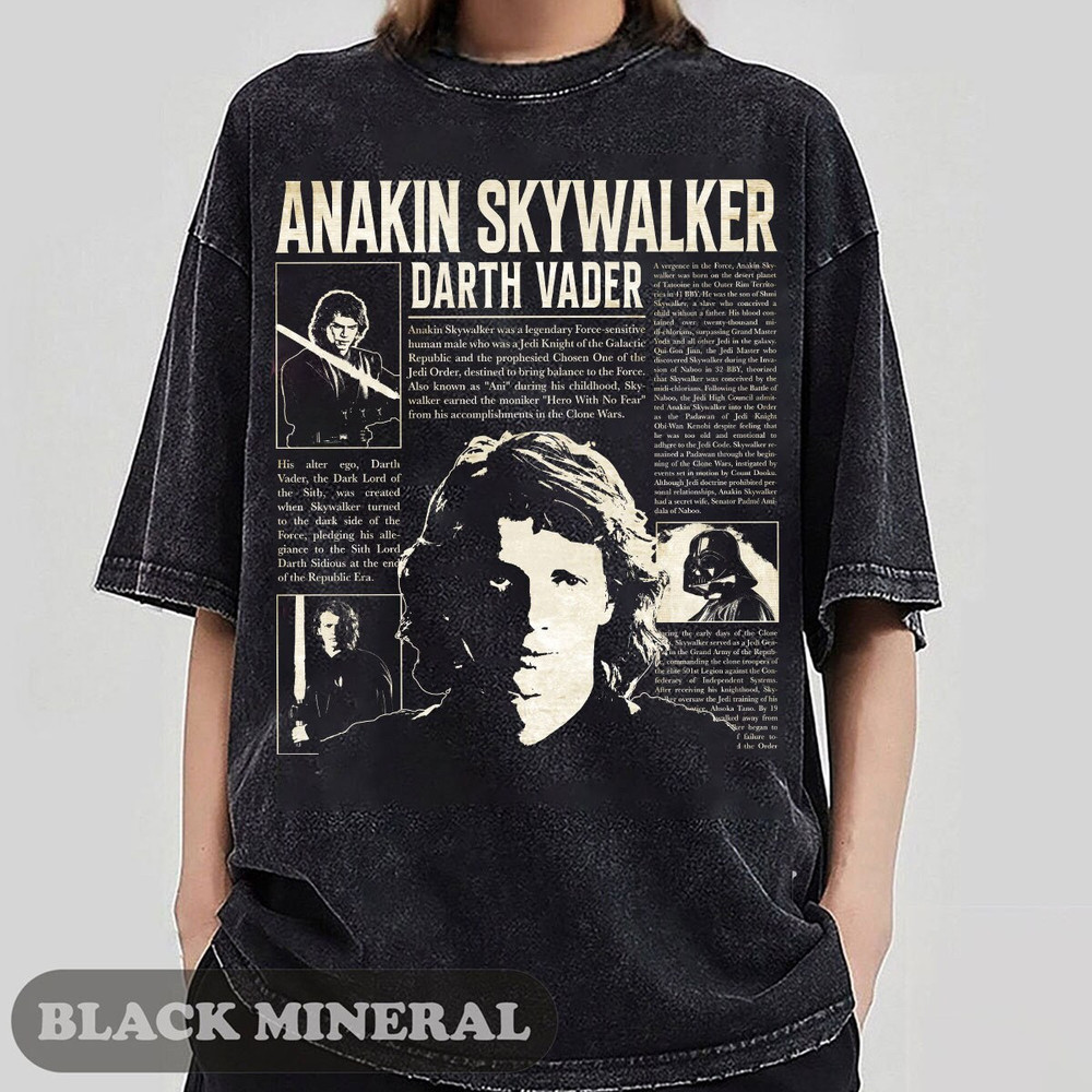 Anakin Skywalker Shirt, Anakin Skywalker Vintage 90' Shirt, Anakin Skywalker Classic Vintage Bootleg Shirt, Retro Star War Shirt.jpg
