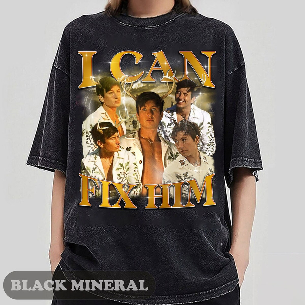 I Can Fix Him Barry Keoghan Saltburn Shirt, Movie Saltburn Series TV shirt, Saltburn Characters shirt, Barry Keooghan, Jacoob Eloordi Tee.jpg