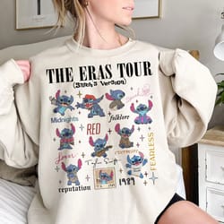 stitch the eras tour shirt, stitch shirt, disney eras tour shirt, gift for him, gift for her