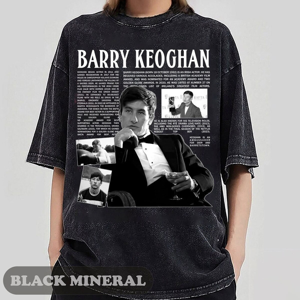 Vintage Barry Keoghan Shirt, Barry Keoghan Shirt, Saltburn Shirt, Vintage 90s Bootleg Shirt, We're All About To Lose Our Minds Shirt.jpg