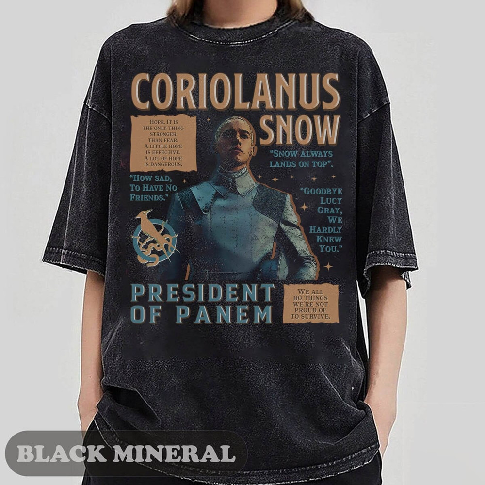 Vintage Coriolanus Snow T-Shirt, Coriolanus Snow Retro T-Shirt, Snow Lands On Top shirtCharacter Movie Series Tom Blyth shirt.jpg