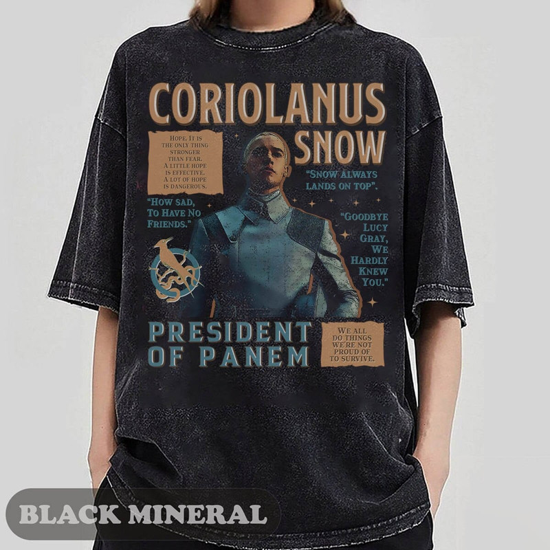 Vintage Coriolanus Snow T-Shirt, Coriolanus Snow Retro T-Shirt, Snow Lands On Top shirtCharacter Movie Series Tom Blyth shirt.jpg