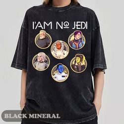 vintage i am no jedi ahsoka shirt, star wars shirt, ahsoka tano shirt, gift for him, gift for her